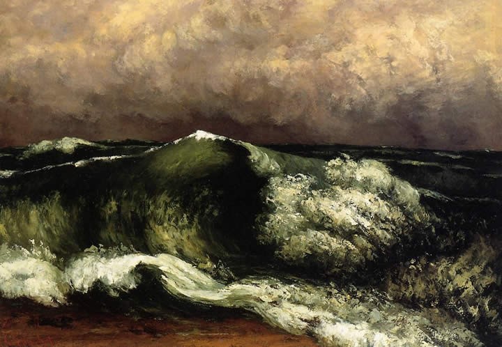 Gustave Courbet The Wave 4